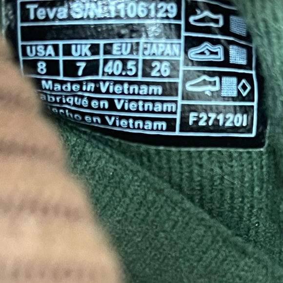 TEVA CAMO EMBER MOC SLEEPING BAG SLIPPER SNEAKER SHOES, Ripstop MEN’S - Picture 7 of 8